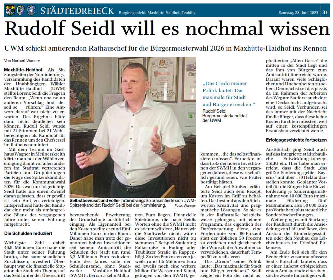 MZ-Bericht